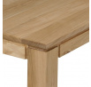 Stôl jedálenský 120x80 cm, masív dub, povrchová úprava olejom, nohy 8x8 cm