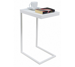 Odkladací stolík Loft – v rôznych farbách - Biely mat, Biely mat