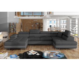 Sedacia súprava v tvare U RODRIGO, pravá Inari 96/Soft 29