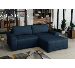 Rohová sedacia súprava Manon UNI tmavo modrá