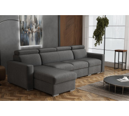 Sedacia súprava Petrit I ľavá Kronos sivá