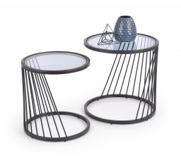 Konferenčný stôl ANTILLA sada, čierna