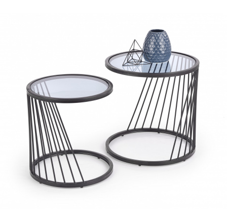 Konferenčný stôl ANTILLA sada, čierna