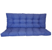 Vankúš na záhradnú hojdačku 120 cm - látka tmavomodrá