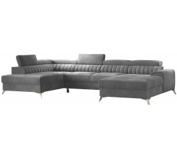 Sedacia súprava v tvare U LACANTE, Sola 6 Ľavá