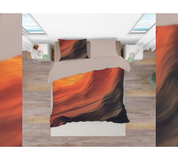 Moderné 3D obliečky 140x200, 70x90 Imagine brown