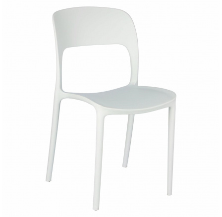 Stolička Flexi biela