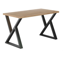 ZĽAVA EXPO -10% do 14.08 ! Stôl dub zlatý craft + nohy X60 67x128 STB-FXJG / X60