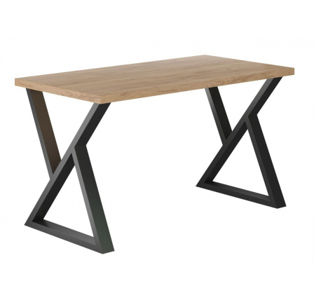 ZĽAVA EXPO -10% do 14.08 ! Stôl dub zlatý craft + nohy X60 67x128 STB-FXJG / X60