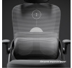 Kancelárska ergonomická herná stolička V Light sivá