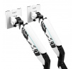 Dvojitý držiak na monitory 49 palcov, bielo-čierny X-Arm Dual RGB