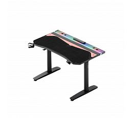 Herná ochranná podložka na stôl, veľká Diablo X-Forge Black Akira Pink 120 x 52 cm