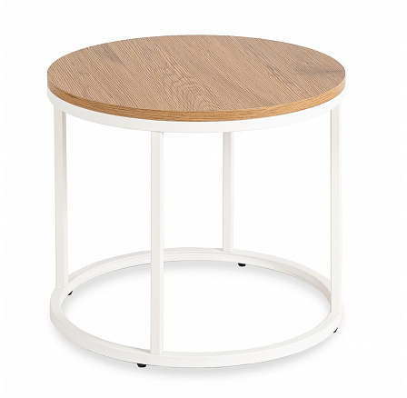 Stolík ANN Dub/Biely