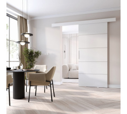 Posuvné dvere STANDART B70, biele