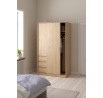 Šatní skriňa SIMPLICITY 146, Jackson hickory