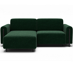 Rohová sedacia súprava ACOSSTA - Ľavá, Amore 35/Čierna