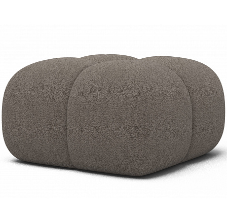 Čalúnený puf Covio, hnedý buklé Royal 20 85x52 Čalúnený puf Covio, hnedý buklé Royal 20 85x52