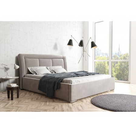 Posteľ Largo s kovovým roštom 180x200 Posteľ Largo s kovovým roštom 180x200