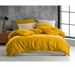 Francúzske mušelínové obliečky žlté