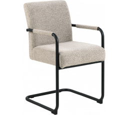 Kreslo s opierkami Adele béžové