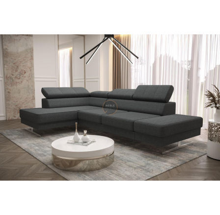 Rohová sedacia súprava EMPORIO MINI 300x180 - sivá, ľavá Rohová sedacia súprava EMPORIO MINI 300x180 - sivá, ľavá