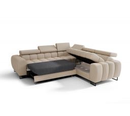 Rohová sedacia súprava ASPEN MAX 260x260 cm - pravá, voliteľný odtieň
