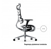 Ergonomické kancelárske herné kreslo V Master čierno-biele