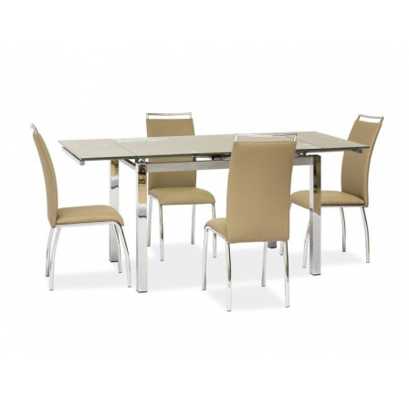 Jedálenský stôl GD-017, béžový Jedálenský stôl GD-017, béžový