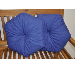 Vankúš hviezda tmavomodrý set 2 kusy