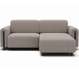 Rohová sedacia súprava ACOSSTA - Pravá, Royal 18/Čierna