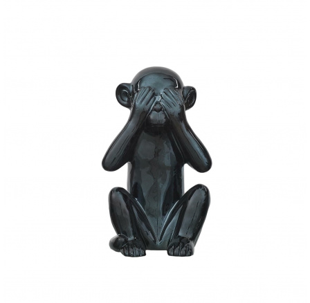 Figúrka Monkey čierna L