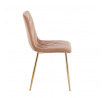 Stolička velvet - Riviera 24 cappuccino K6-FX (G)