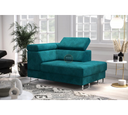 Kreslo leňoška GALAXY - Pravá strana, tyrkysová