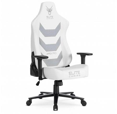 Otočná Herná Stolička APEX Biela