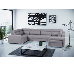 Rohová sedacia súprava ALVARES U, Inari 91, Pravá