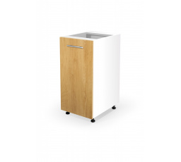Kuchynská dolná skrinka VENTO D-40/82, medový dub/biela