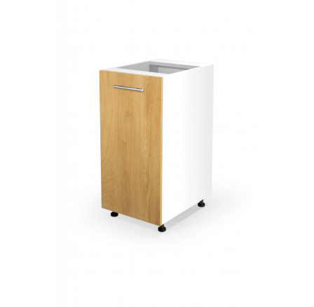 Kuchynská dolná skrinka VENTO D-40/82, medový dub/biela