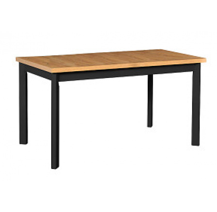 MAXMILIÁN 5P (MAX 5P) - jedálenský stôl - DUB GRANDSON / nohy + rám čierny - kolekcia "DRE" (K150-Z)