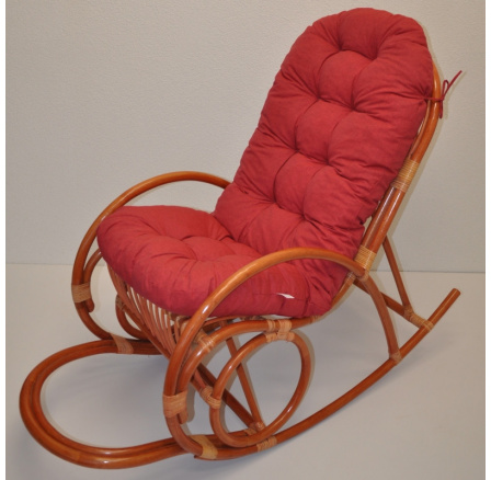 Vankúš na hojdacie kreslo bordový