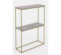 Konzola Velo Zlatý+Betón