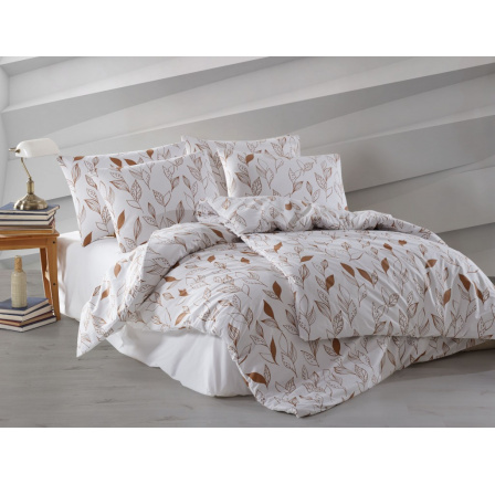 Bavlnená obliečka na vankúš Monaco hnedé 30x40 Bavlnená obliečka na vankúš Monaco hnedé 30x40