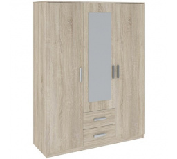 Šatní skriňa TAMINA 3D2S, Dub Sonoma