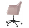 Kancelárska stolička na kolieskach Nora VIC ružová