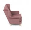 Kreslo ušiak, ružová látka, AK-388 PINK2