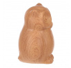 Sova - polyresinová figurka, imitace dřeva