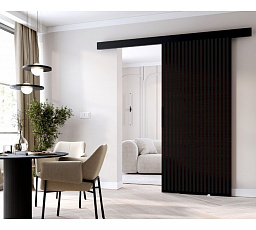 Posuvné dvere STANDART MIX L80, Venge/Čierna