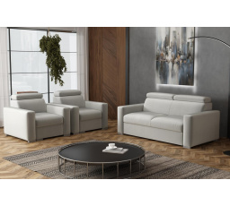 Sedacia súprava Petrit 3+1+1 Paros svetlosivá