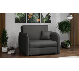 Pohovka Vivian Loft I Mono 247 tmavo sivá