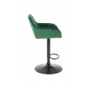 Barová stolička H103, zelený Velvet