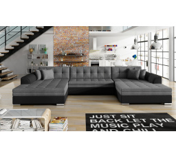 Sedacia súprava v tvare U VENTO, Sawana 05/Soft 11